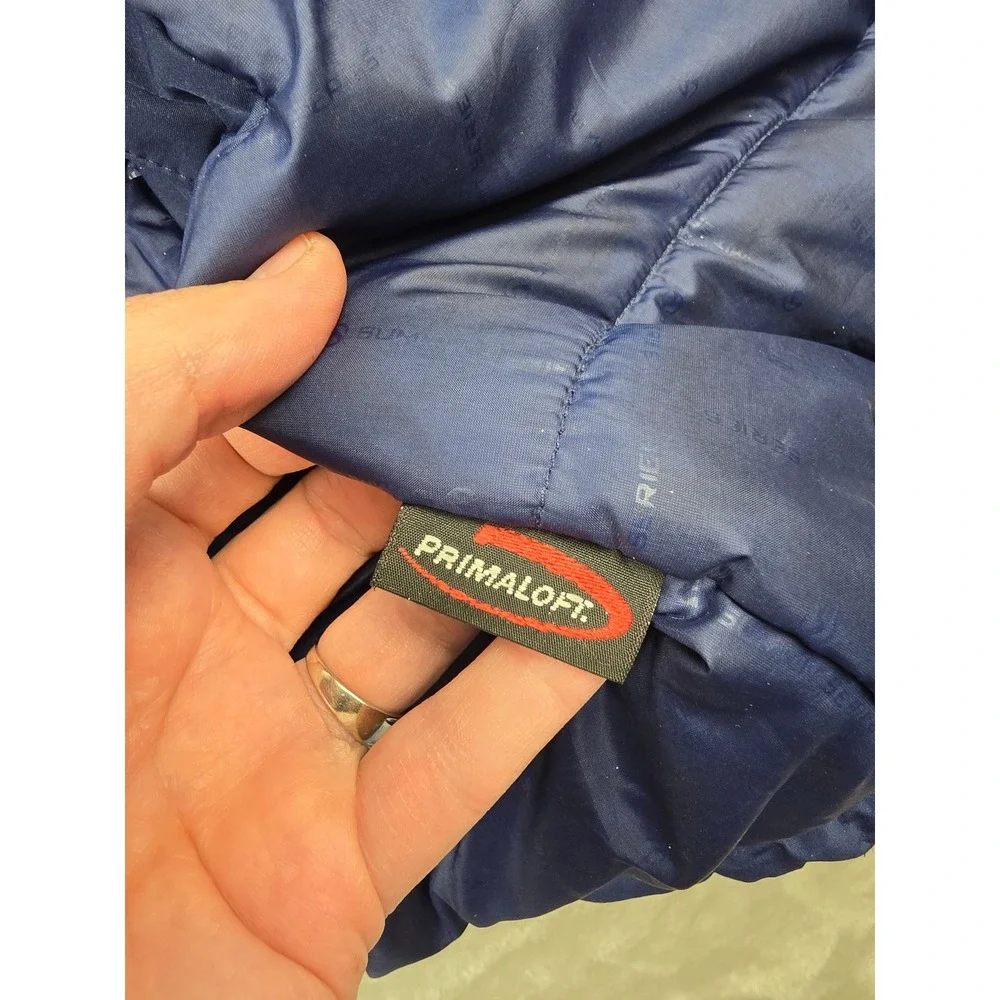 The North Face Summit Series‎ Jacket Mens M Blue Black HyVent Alpha Coat *Read